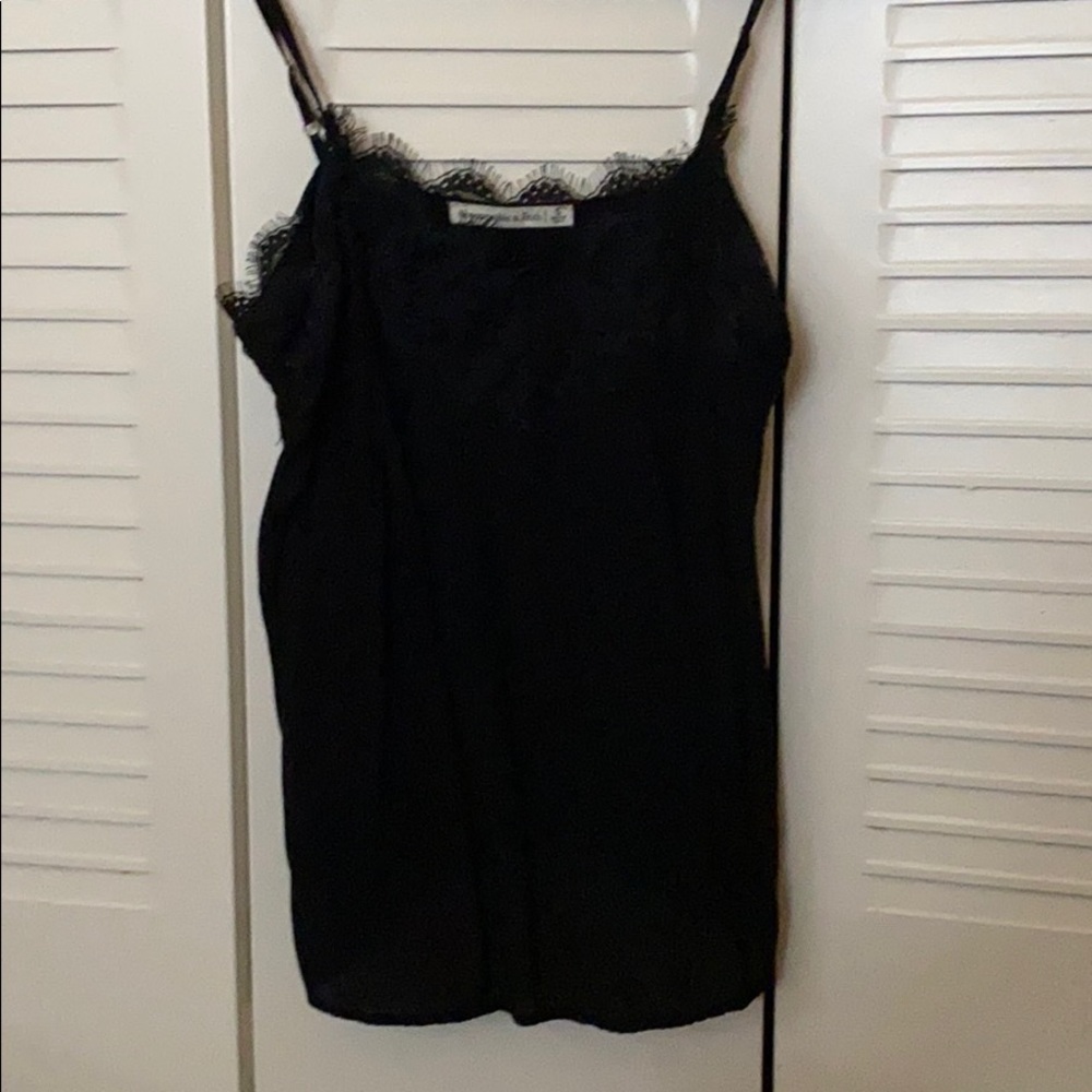 Lace trimmed camisole